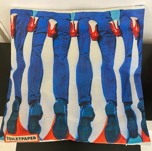 Housse de coussin, Legs, Toiletpaper, Seletti, 2000s