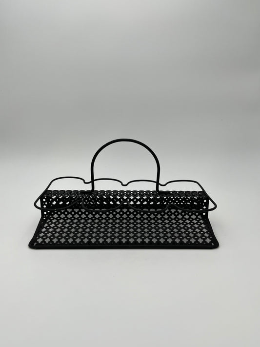 Porte-verres vintage en acier, 60s