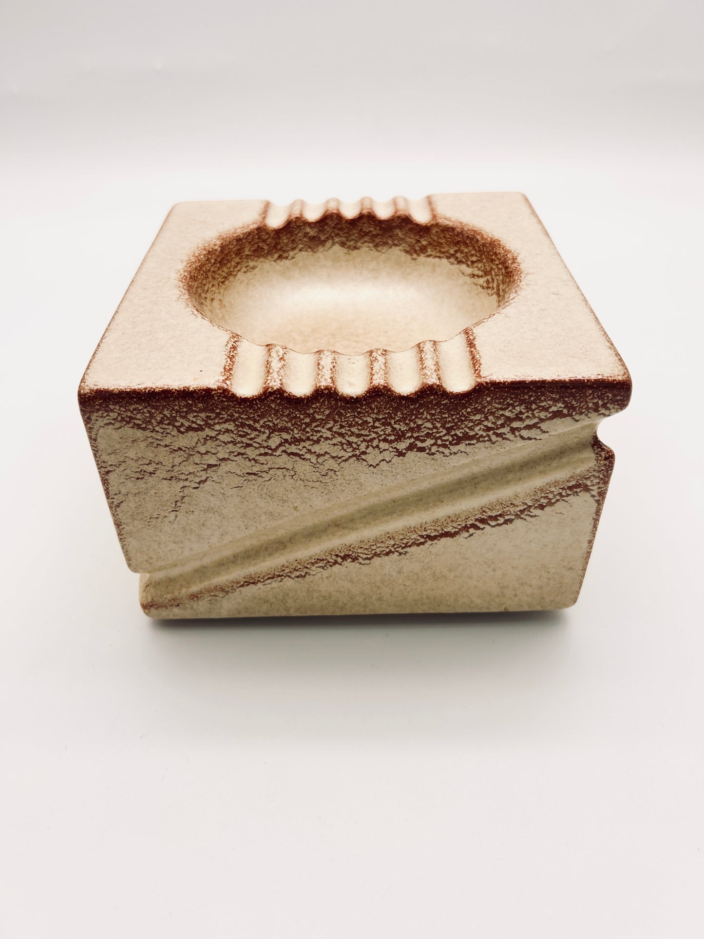 Cendrier en céramique, Roberto Rigon, Bertoncello, 70s