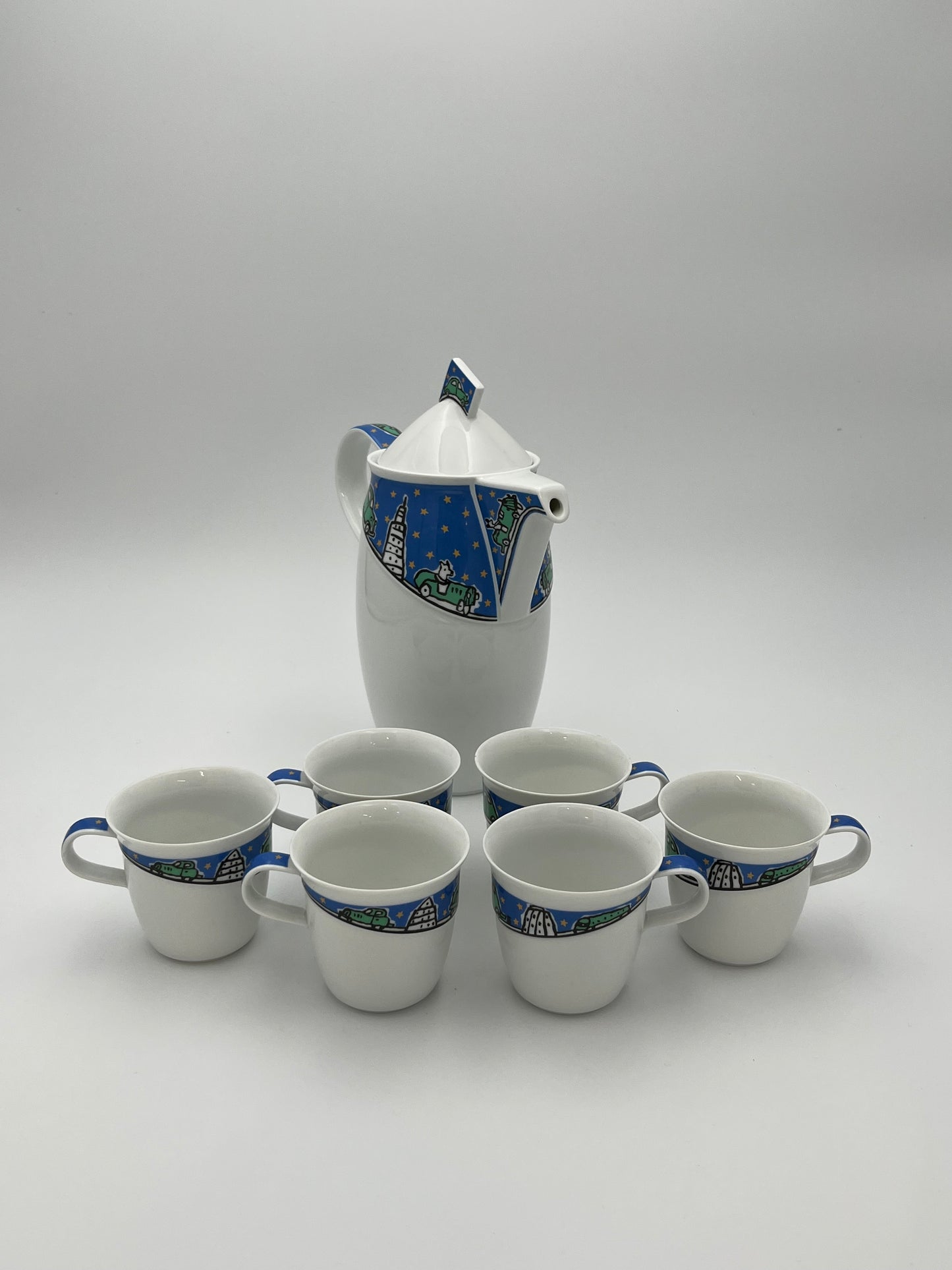 Service "Avenue" Rosenthal Studio-linie, Frog design, Allemagne, 80s