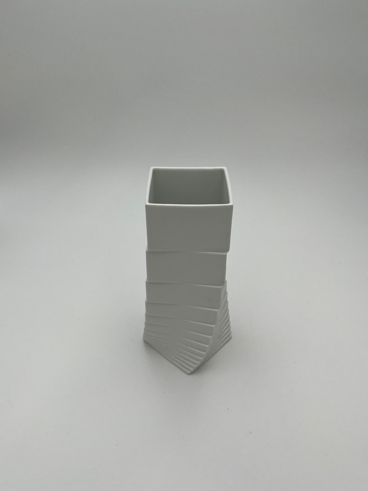 Vase moderniste Rosenthal Studio-linie, Christa Hausler, Allemagne, 80s