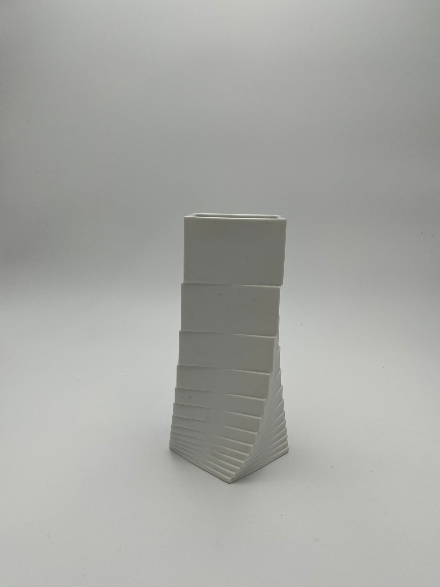 Vase moderniste Rosenthal Studio-linie, Christa Hausler, Allemagne, 80s