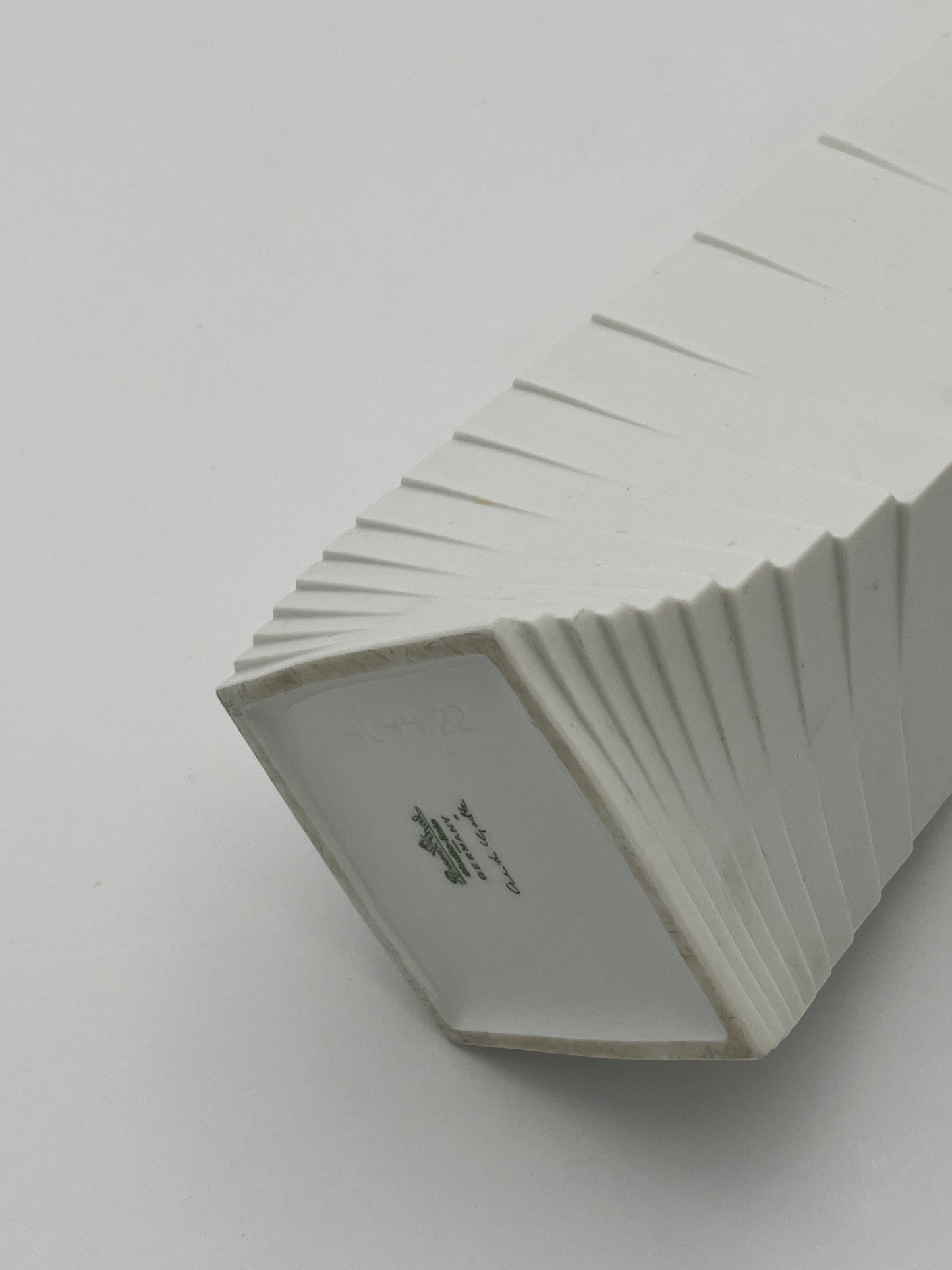 Vase moderniste Rosenthal Studio-linie, Christa Hausler, Allemagne, 80s