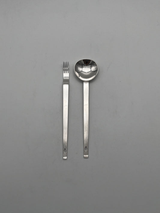 Couverts de service, Charles Rennie Mackintosh, Lino Sabattini, 70s