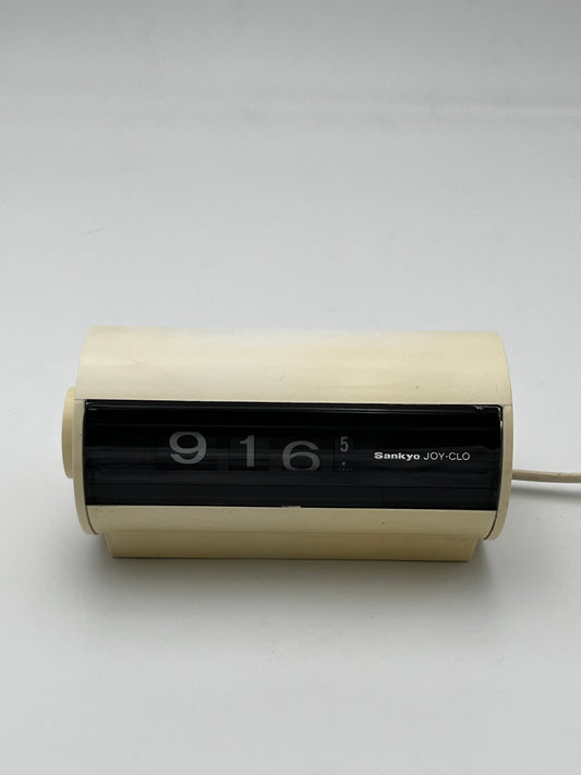 Horloge digital à rouleaux 'JOY CLO 431', Sankyo, Japon 1975