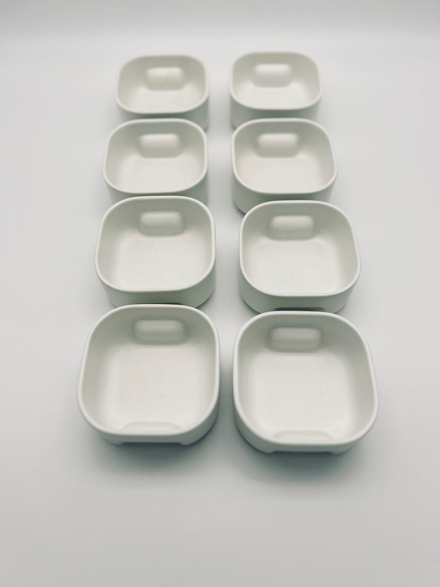 Coupes à dessert, Square, Makio Hasuike, Arnolfo di Cambio, Laveno, 70s