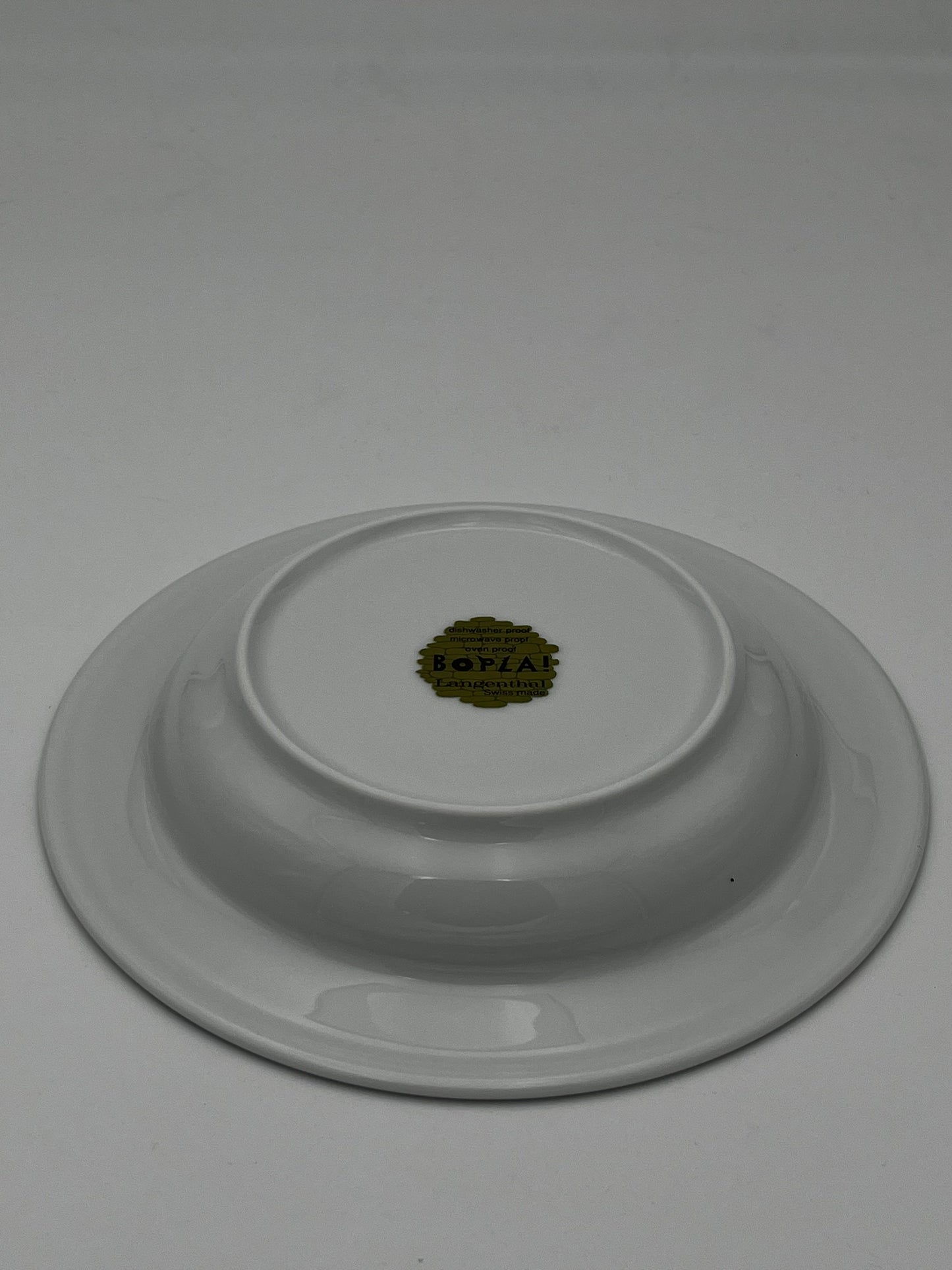 Assiettes creuses/à pâtes BOPLA!, 1990s, Suisse