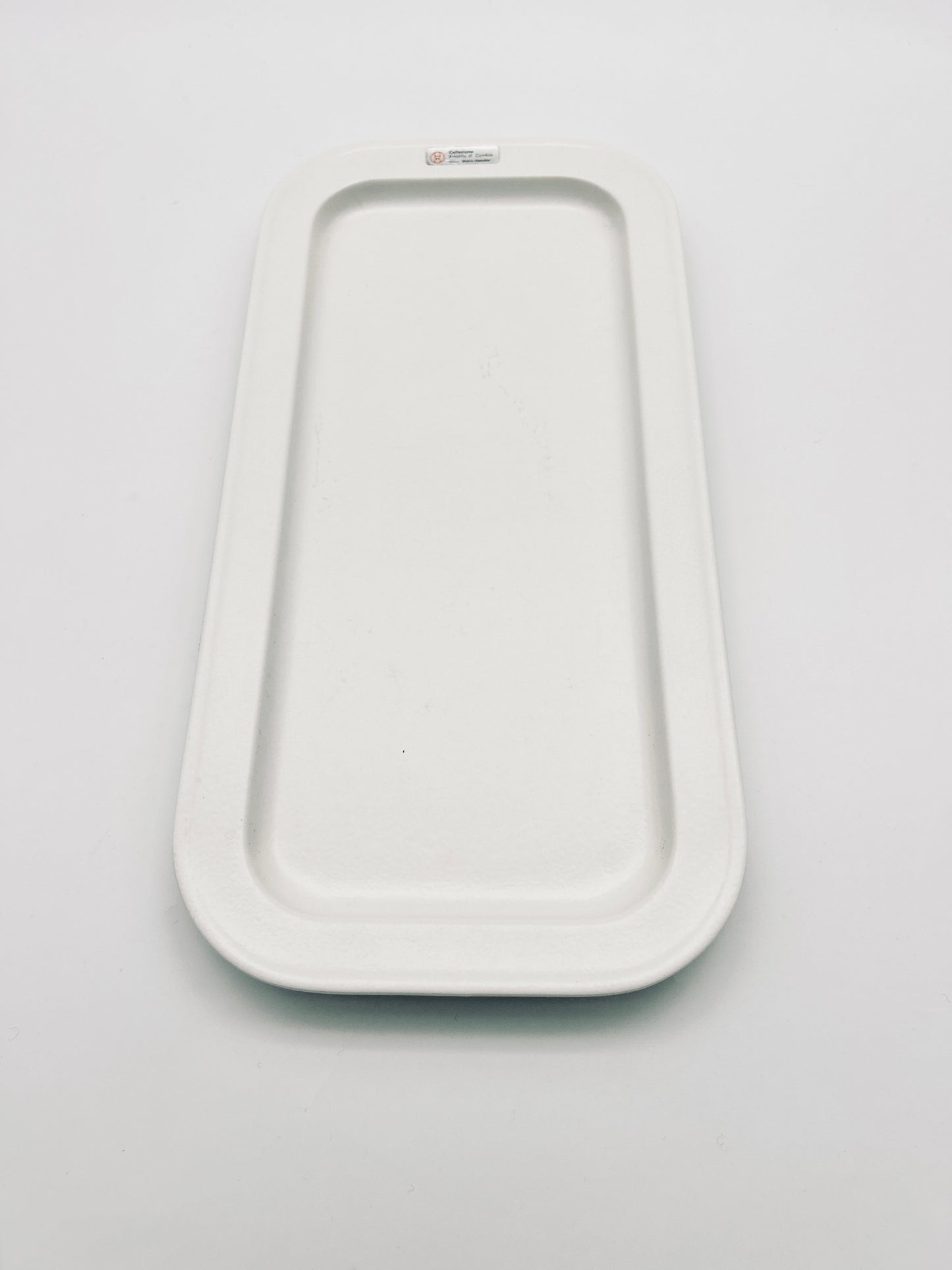 Plat de service, square, Makio Hasuike, Arnolfo di Cambio, Ceramiche Ravelli Laveno, 70s