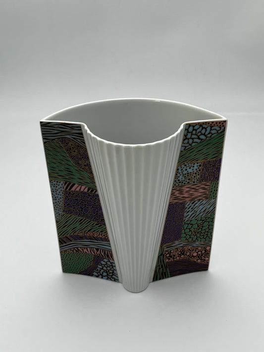 Vase géométrique Serie Maxim's, Hutschenreuther, 70