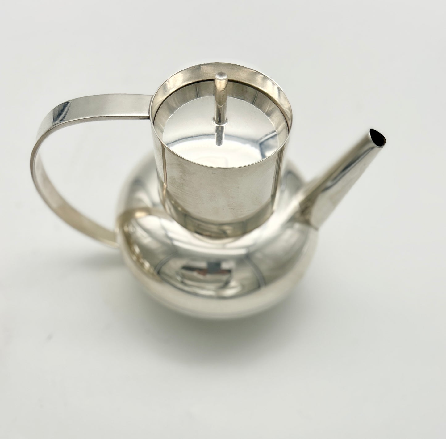 Set à thé, café et plateau, ligne Boule, Lino Sabattini, 60s