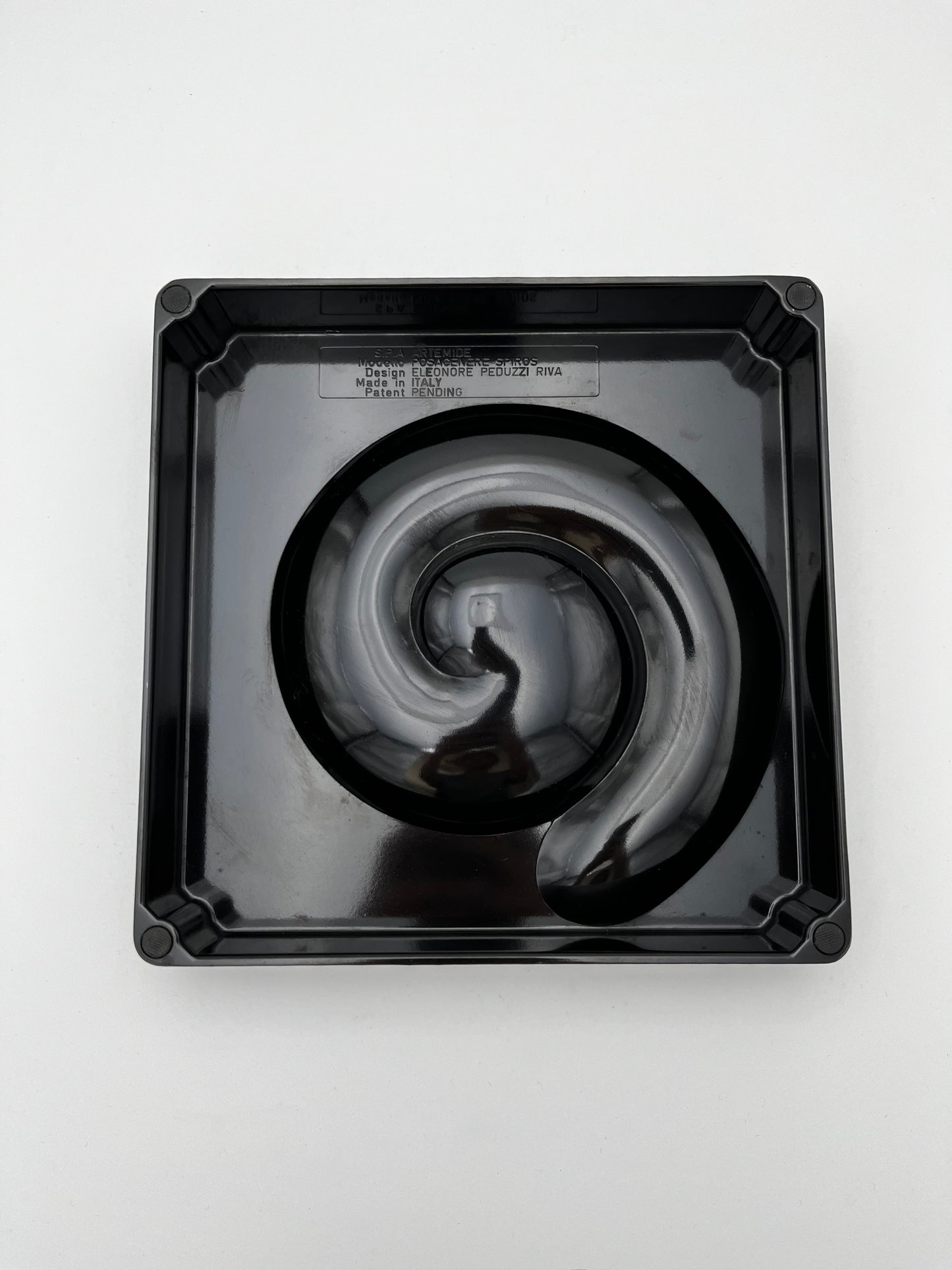 Cendrier décoratif, Artemide, 'Spiros', Eleonore Pedduzzi, Italy, 60s