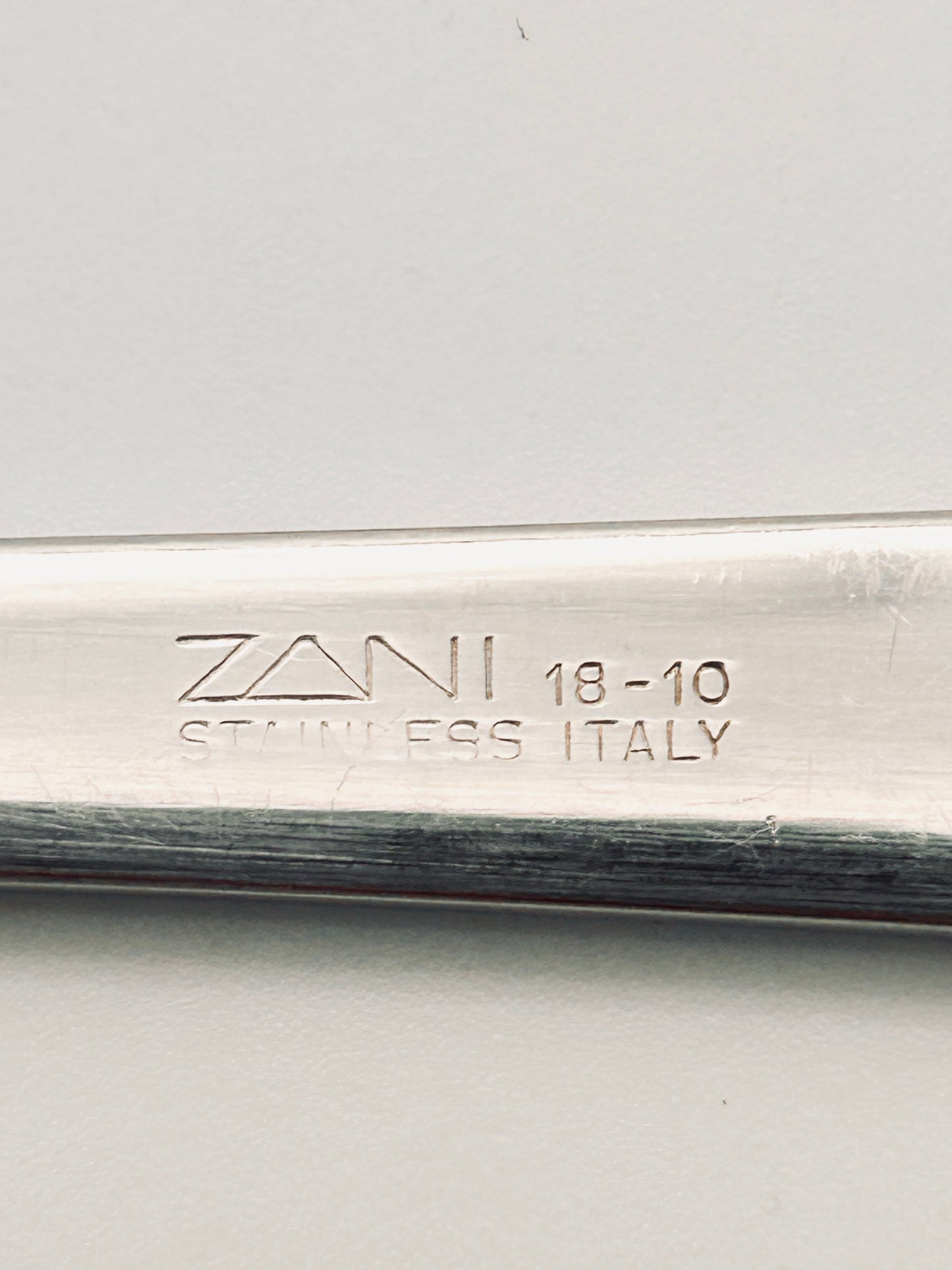Couverts de service Zani & Zani, Ligne Sabrina, par Nencioni et Moleri, 70s