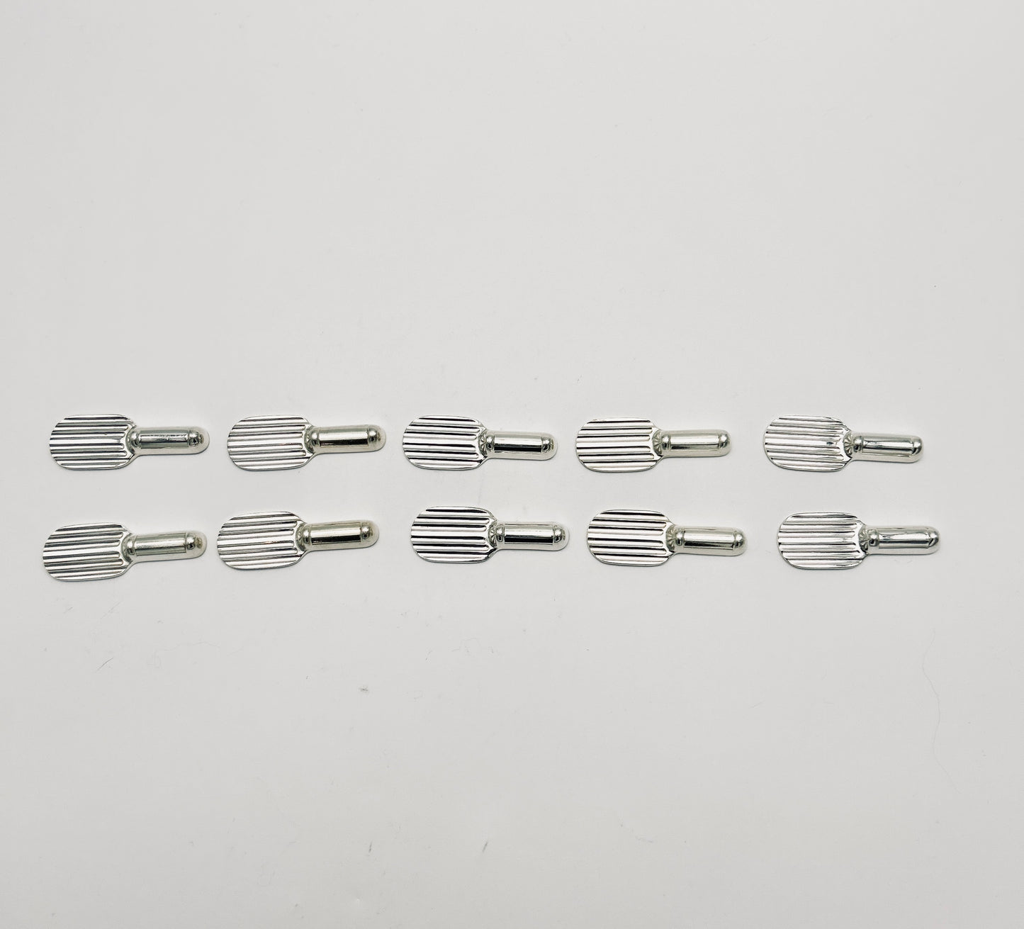 Porte couteaux " Raquettes", Luc Lanel pour Christofle, 30s