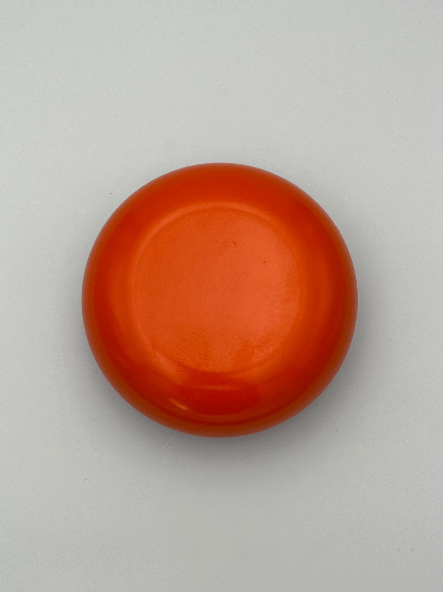 Cendrier 'Clam' mélamine bicolore Mebel, Italy 70s
