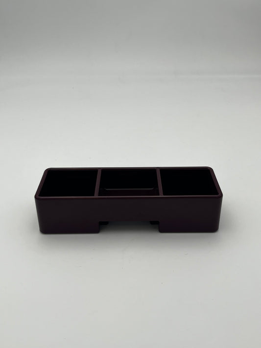 Organiseur de bureau prune, Olivetti Synthesis par Ettore Sottsass, 1971