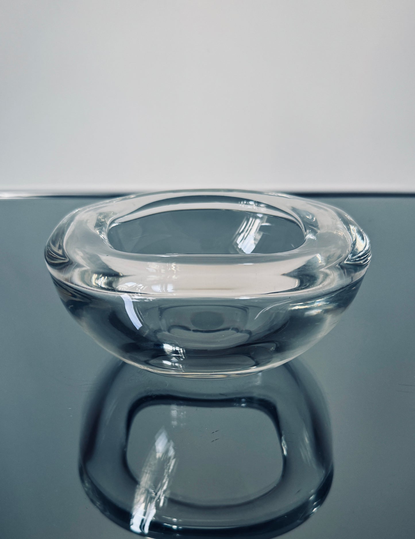 Cendrier verre de murano, Barbini, Italie, 70s