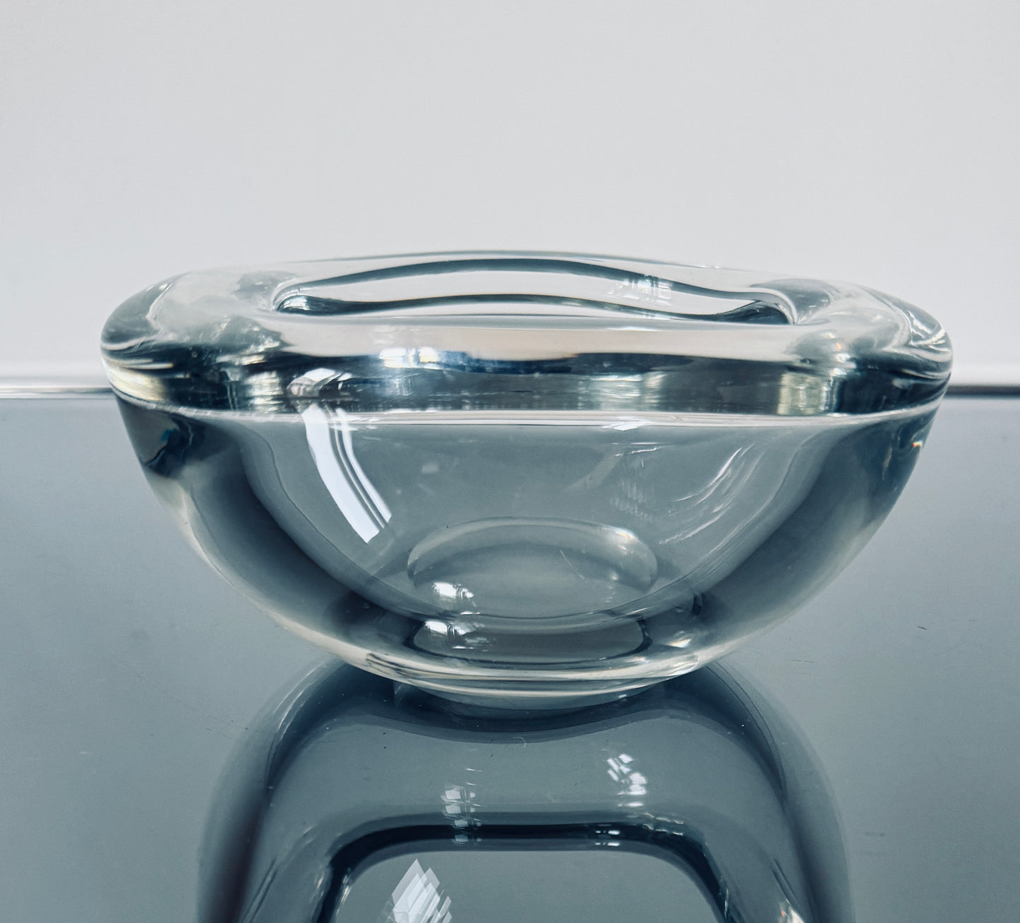 Cendrier verre de murano, Barbini, Italie, 70s