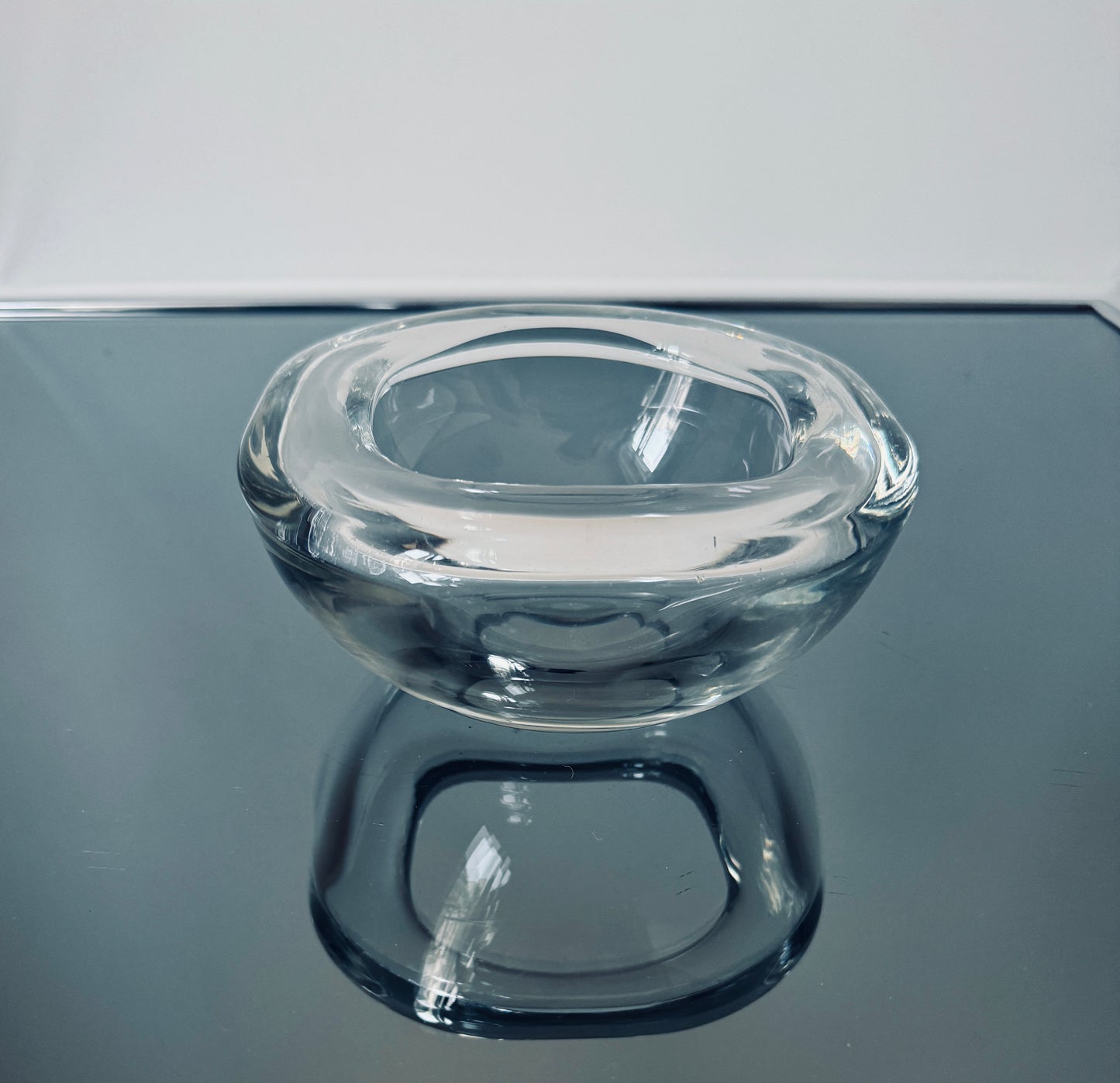 Cendrier verre de murano, Barbini, Italie, 70s