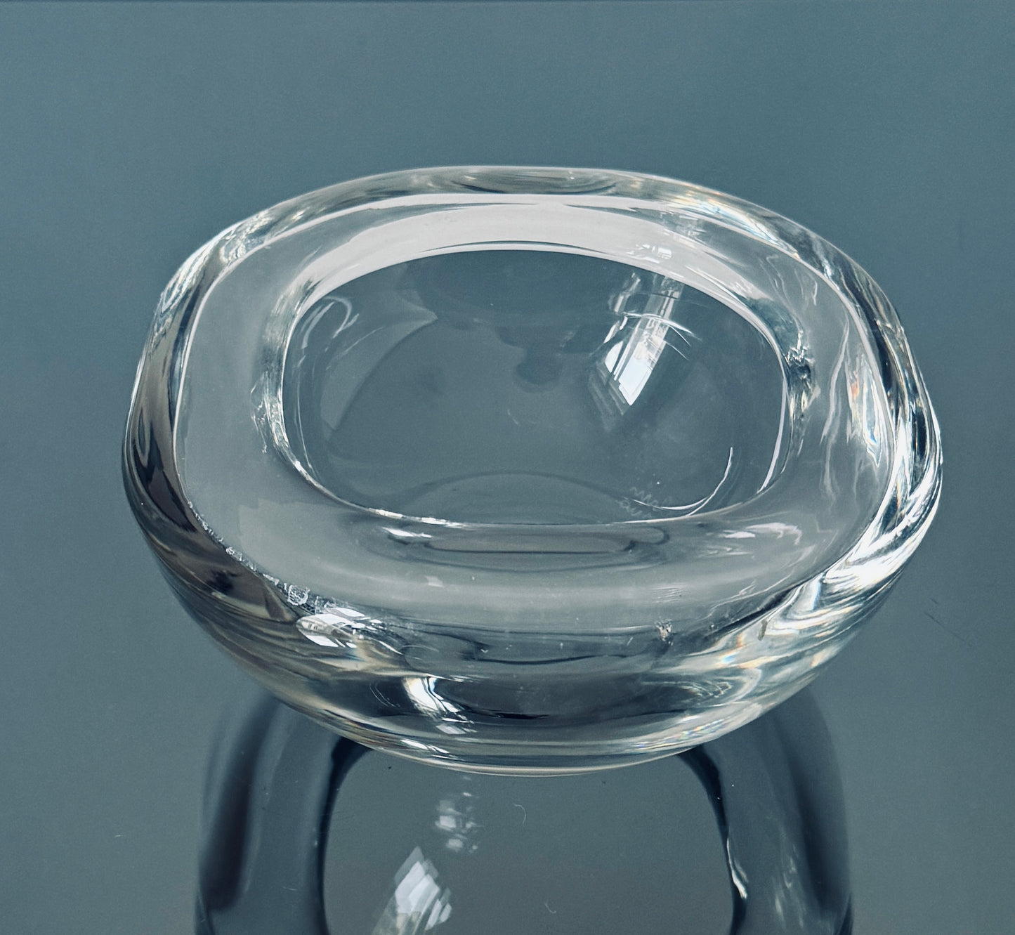 Cendrier verre de murano, Barbini, Italie, 70s
