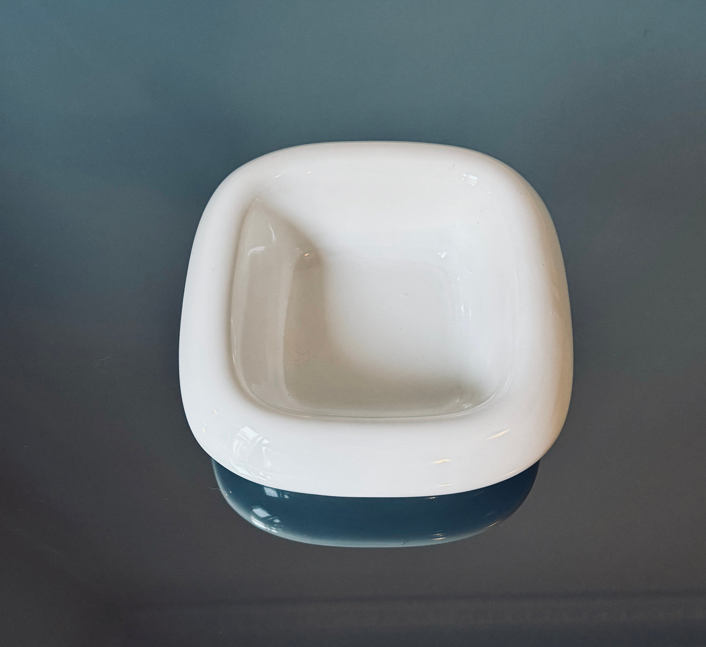 Vide poches céramique blanche, Enzo Mari, Danese Milano, 70s