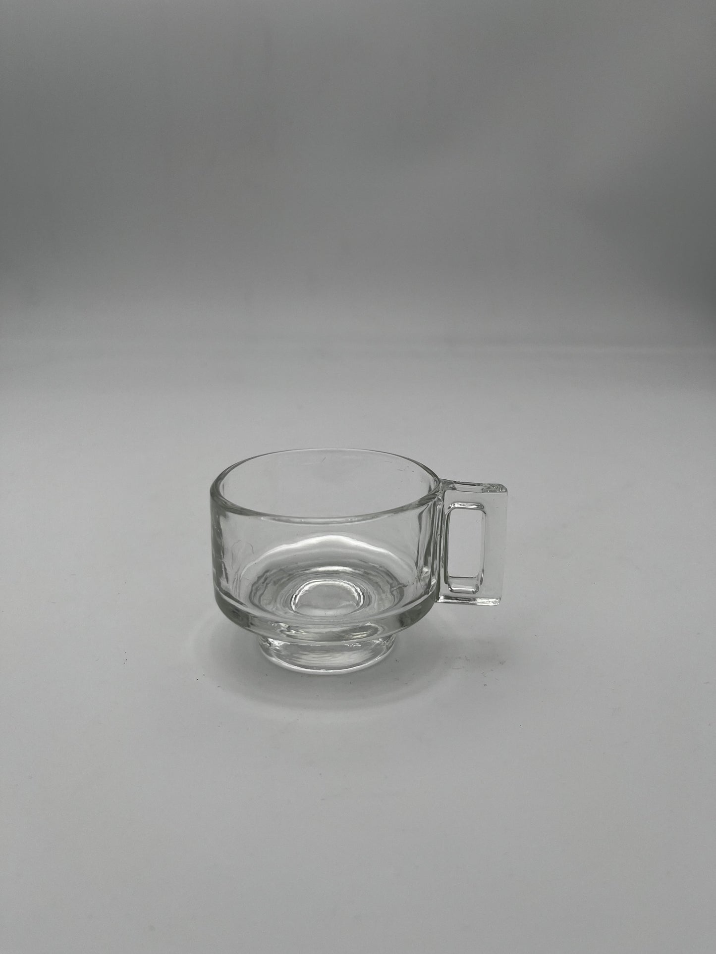 Tasses à Café en verre, Joe Colombo, Arno Italora, Italie 60s