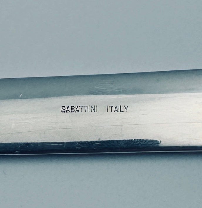Pelle à tarte, métal argenté, Lino Sabattini, Italie 70s