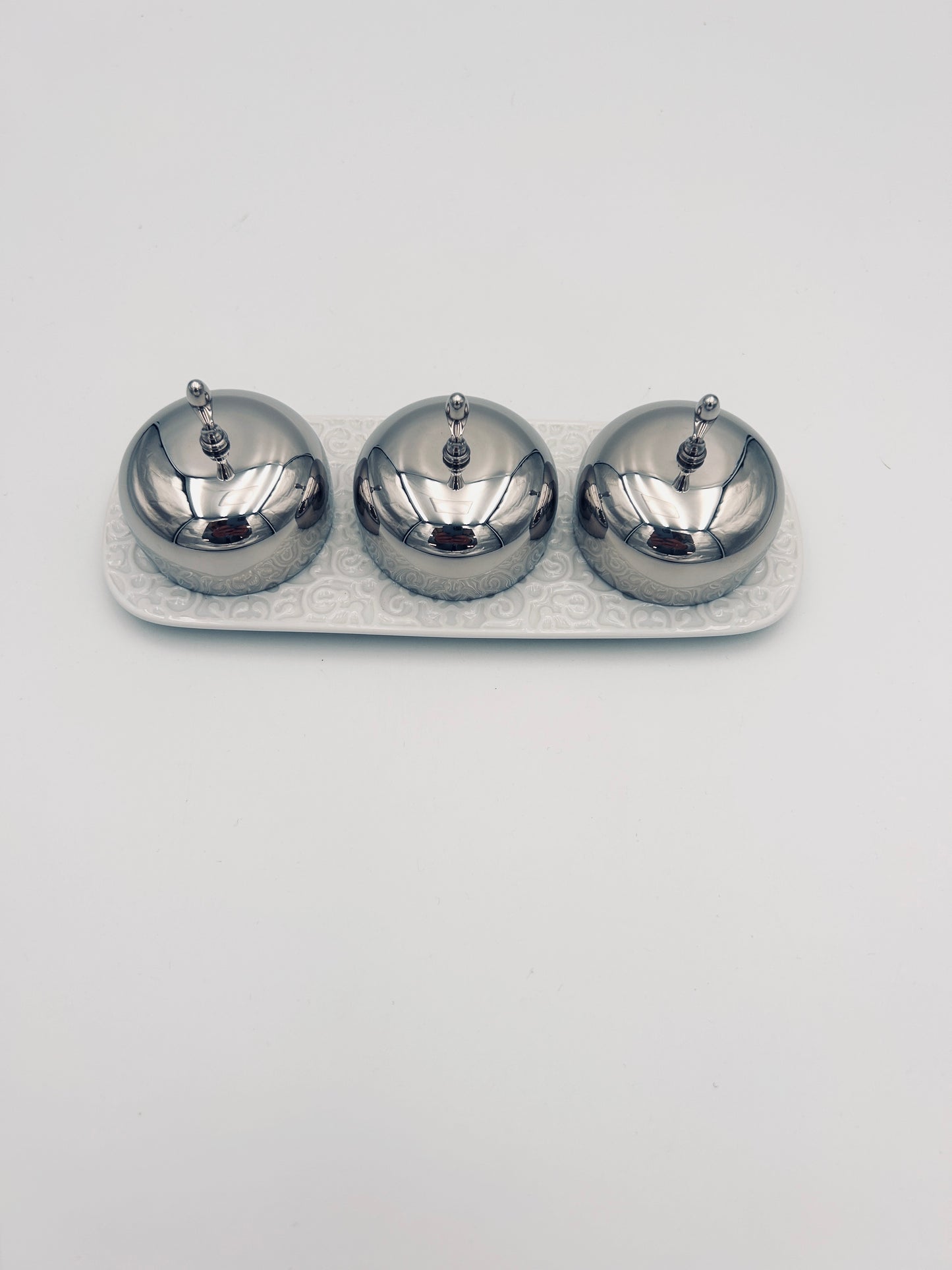 Plateau à confitures ou condiments, Marcel Wanders, Alessi, 2000s