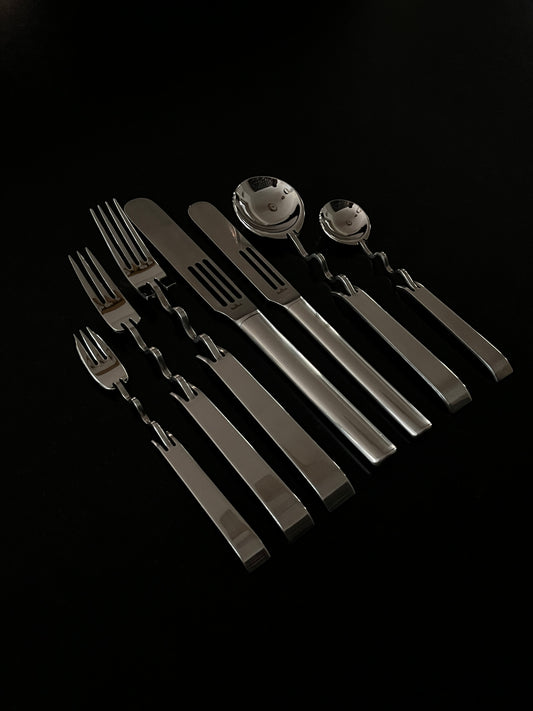 Couverts Scupltura, Lino Sabattini, Rosenthal, 80s