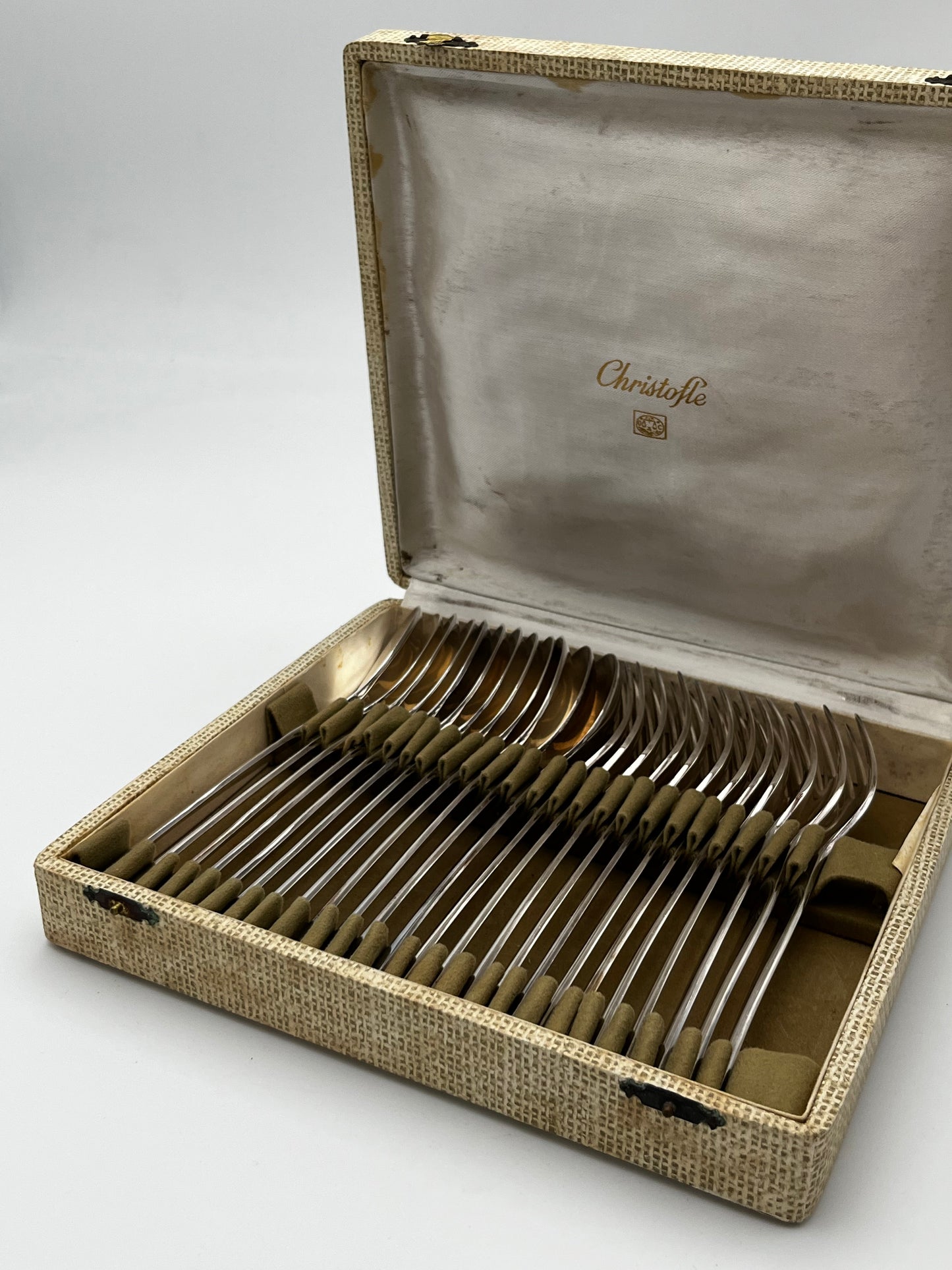 Ensemble de cuillères et fourchettes, 'DUO' Christofle, Tapio Wirkkala, France, 70s