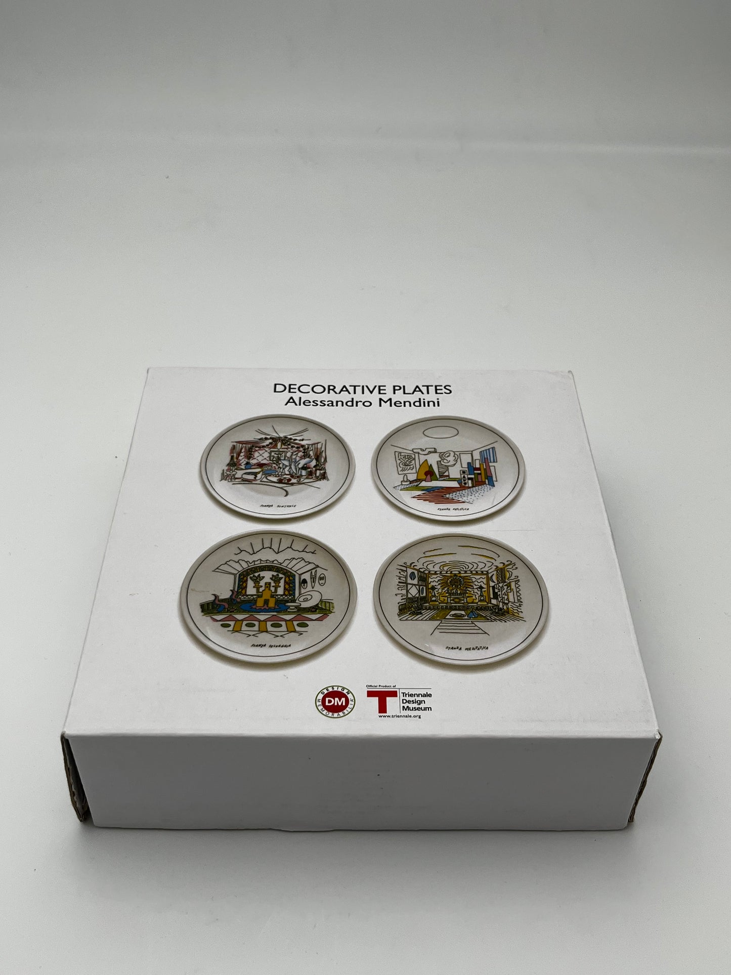 Assiettes de collection, Alessandro Mendini pour le Triennale Design Museum, Italie, 2014
