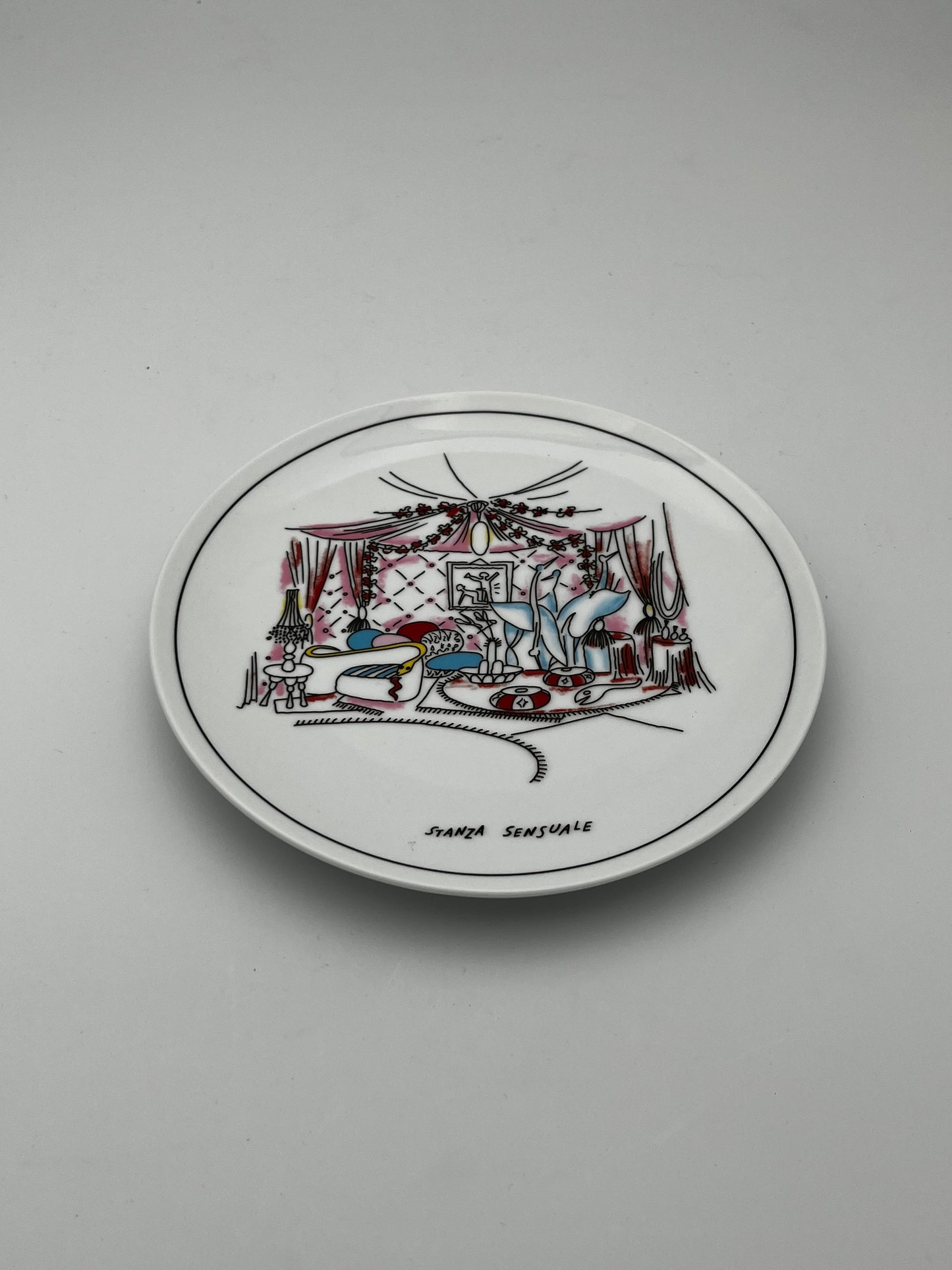 Assiettes de collection, Alessandro Mendini pour le Triennale Design Museum, Italie, 2014