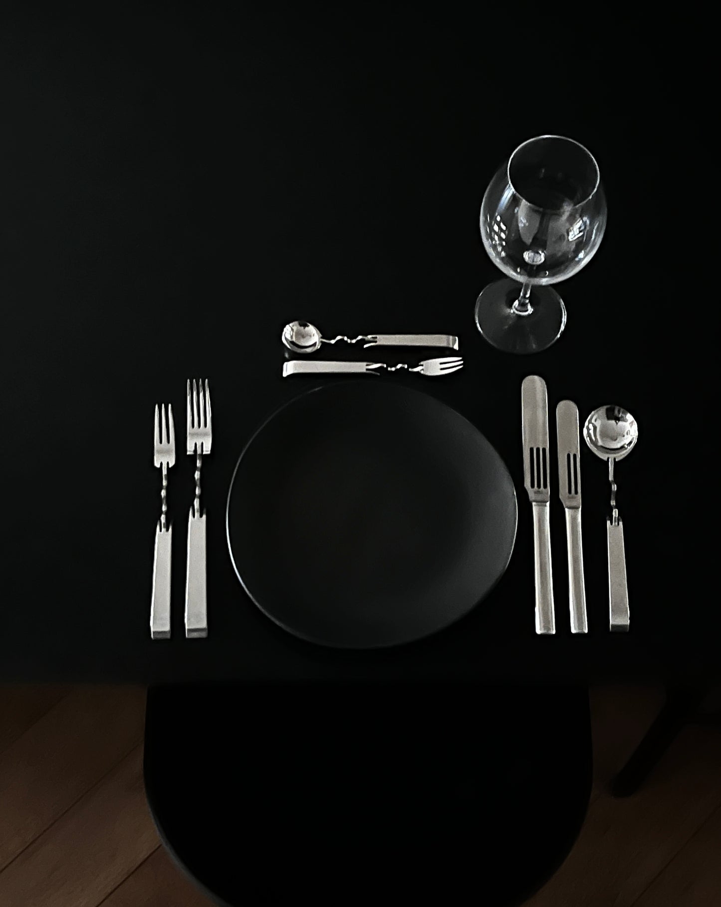 Couverts "Scupltura", Lino Sabattini, Rosenthal, 80s