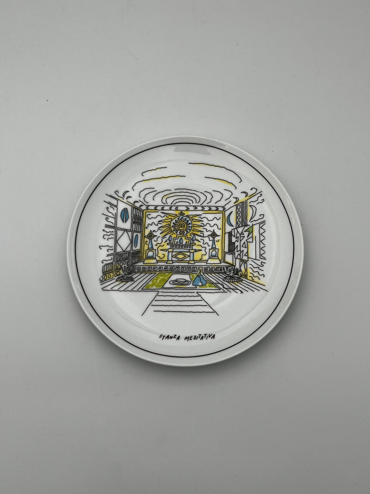 Assiettes de collection, Alessandro Mendini pour le Triennale Design Museum, Italie, 2014