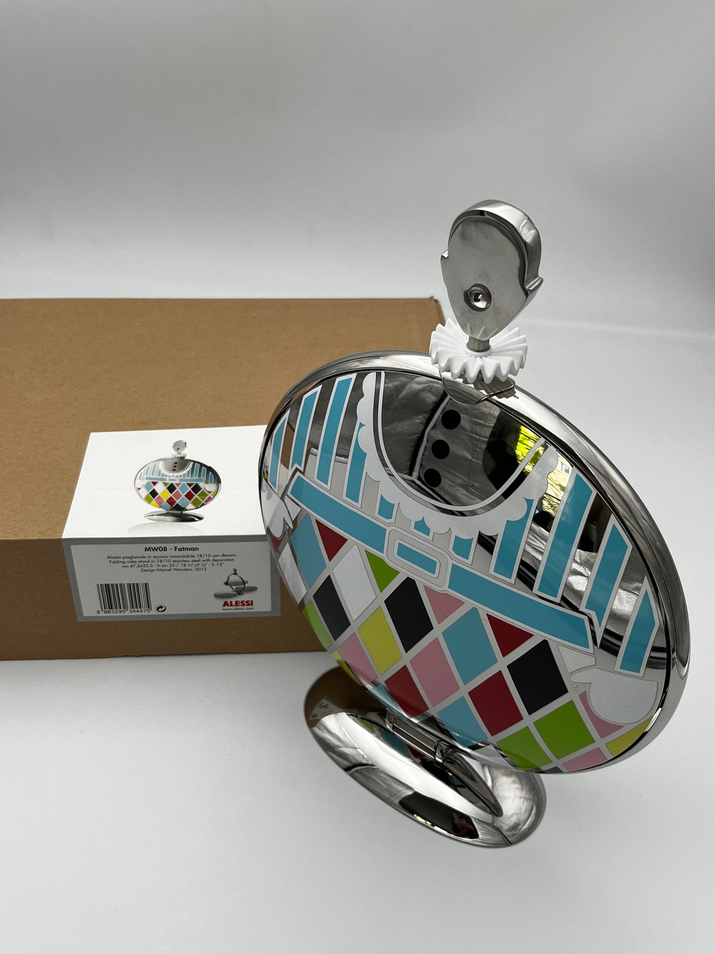 Présentoir à gâteau 'Fatman' Alessi, Italy, 2012