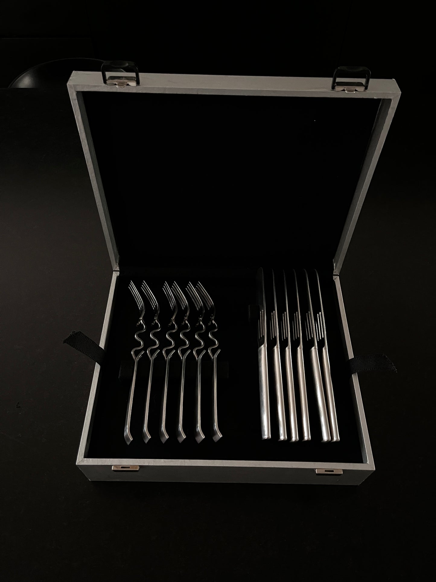 Couverts "Scupltura", Lino Sabattini, Rosenthal, 80s