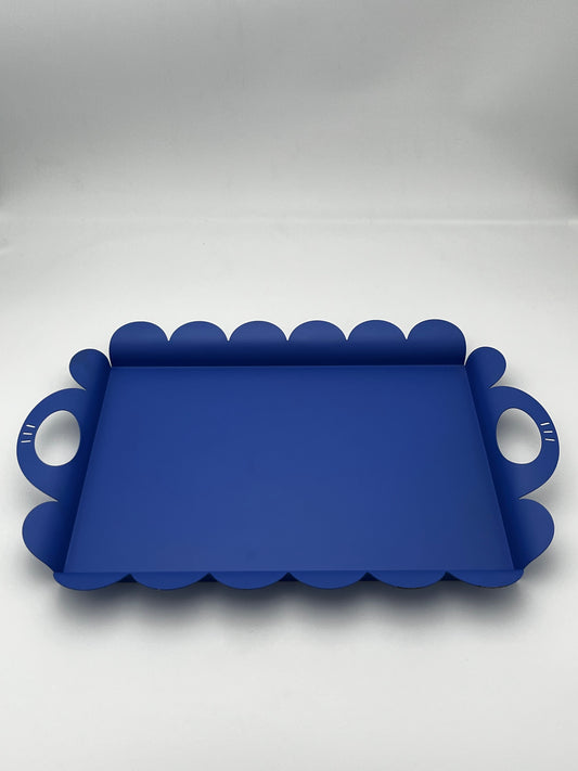 Plateau bleu 'Recinto', Alessandro Mendini pour Alessi, Italy, 2000s