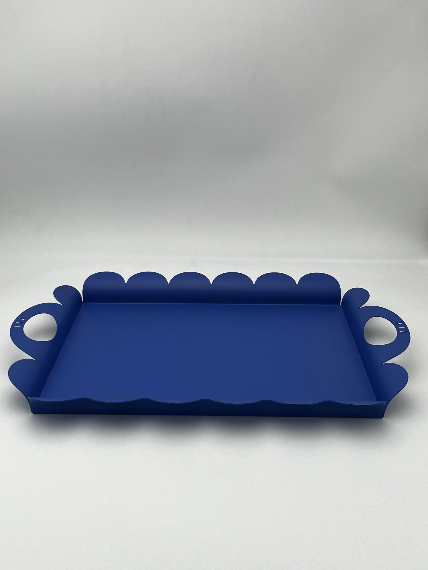 Plateau bleu 'Recinto', Alessandro Mendini pour Alessi, Italy, 2000s