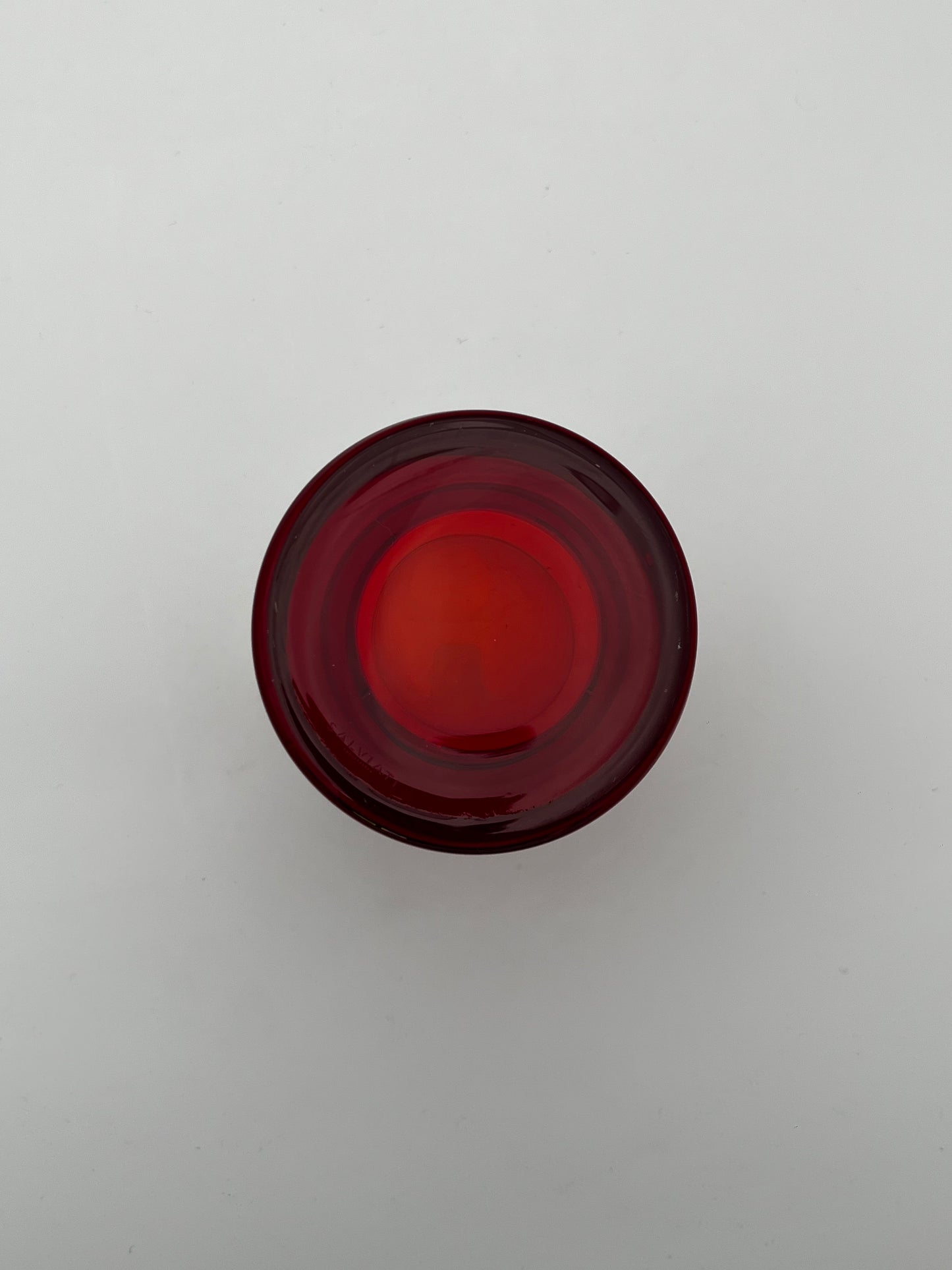 Verres à Whisky, verre de murano, 'Ambrosia' Salviati, Italie, 70s
