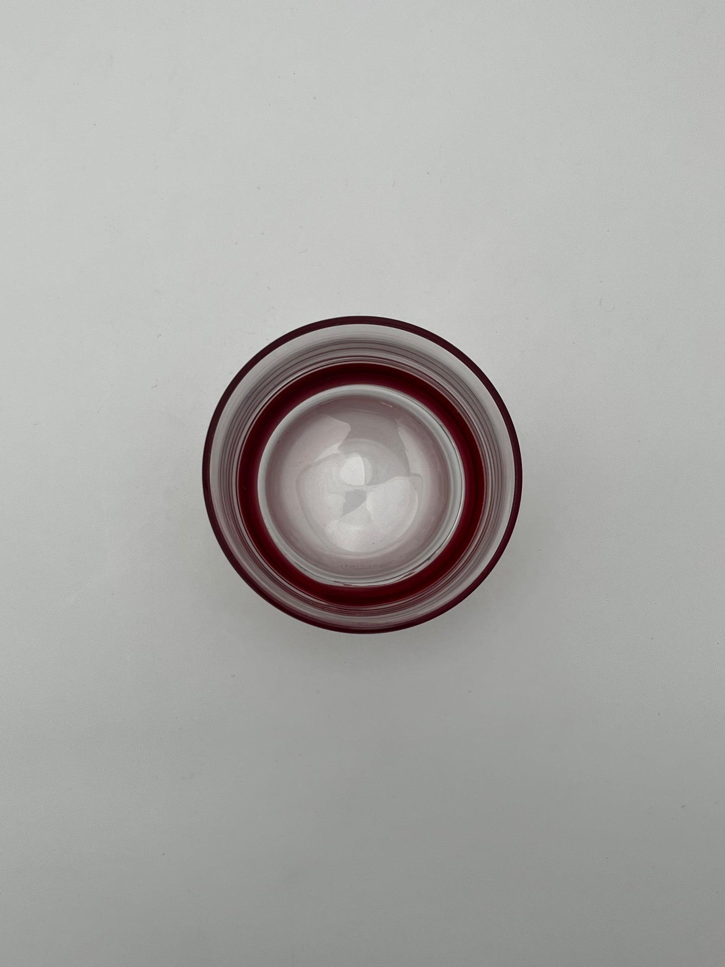 Verres à Whisky, verre de murano, 'Ambrosia' Salviati, Italie, 70s