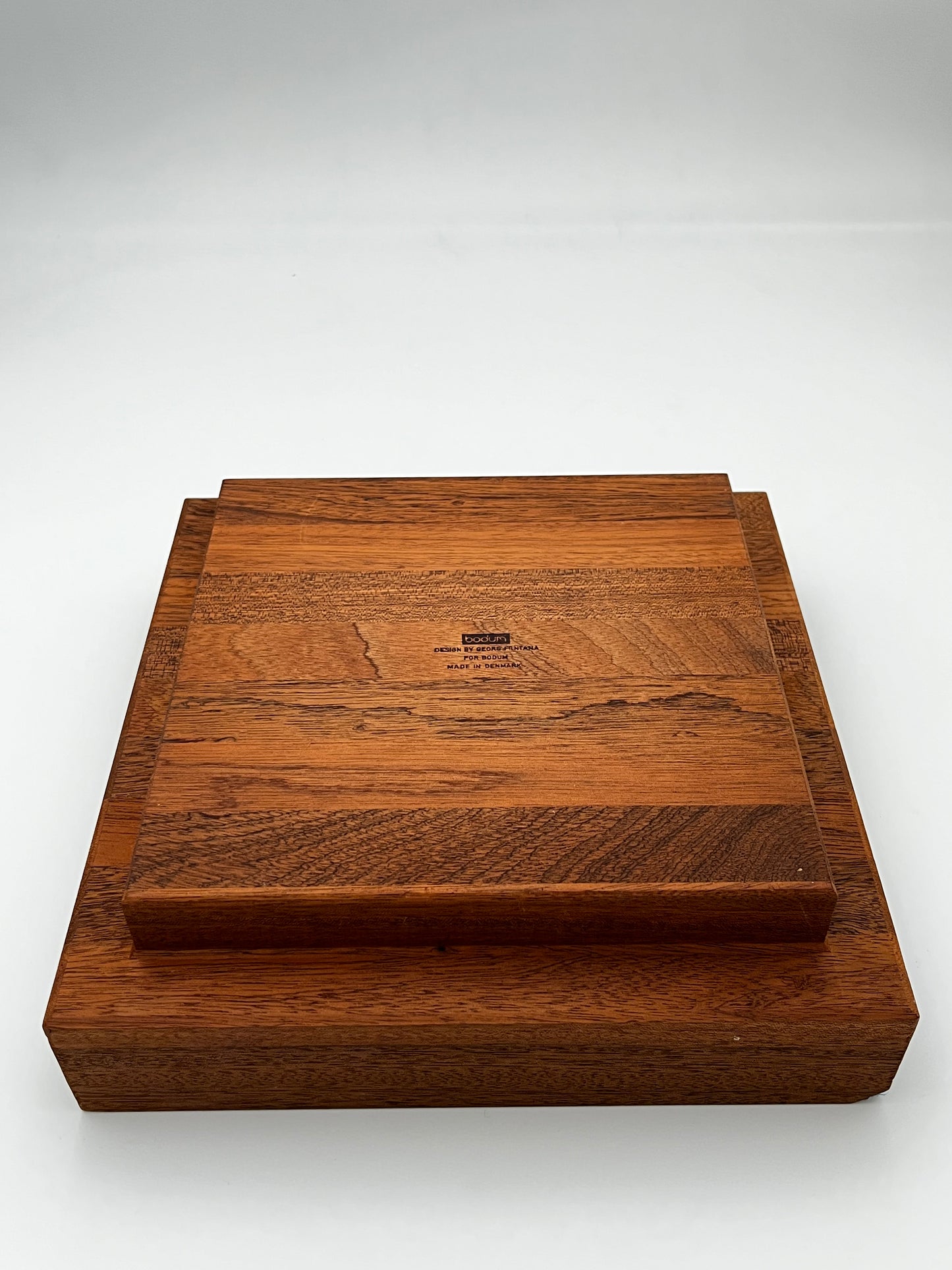 Planche à découper bois Bodum, par G. Fontana, Danemark, 90s