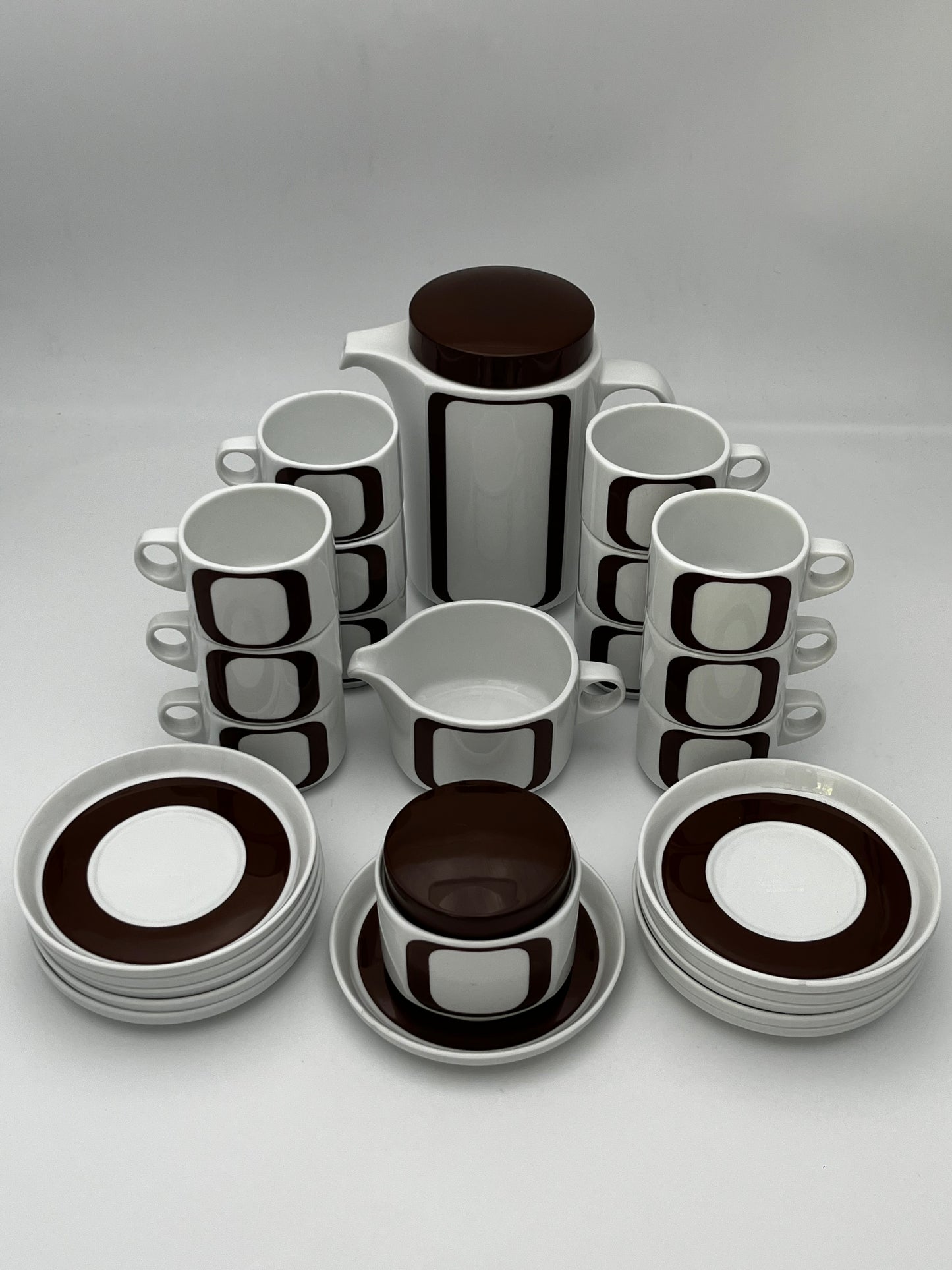 Set Café Rosenthal, Wolf Karnagel, Studio-Linie, Germany, 70s