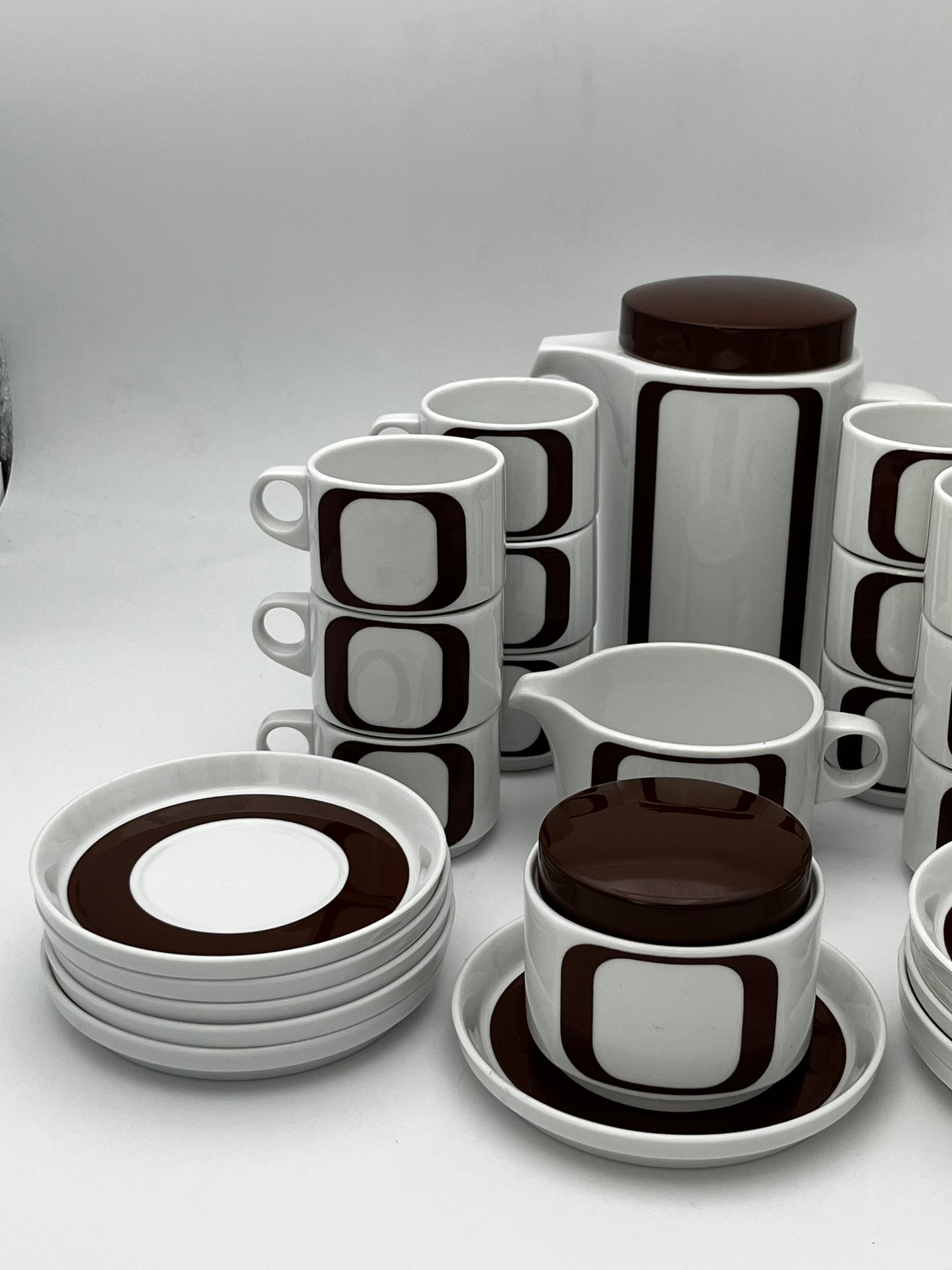 Set Café Rosenthal, Wolf Karnagel, Studio-Linie, Germany, 70s