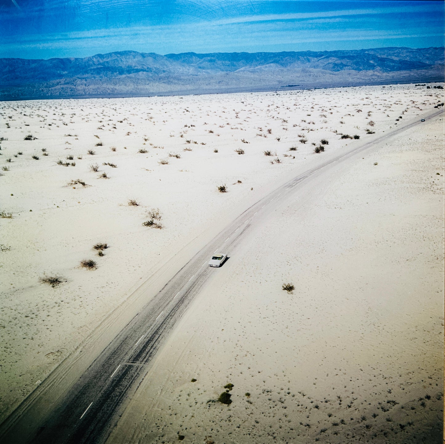 Photographie Palm Springs, Robert Doisneau, 60s, réédition Patrice Baron, 2010