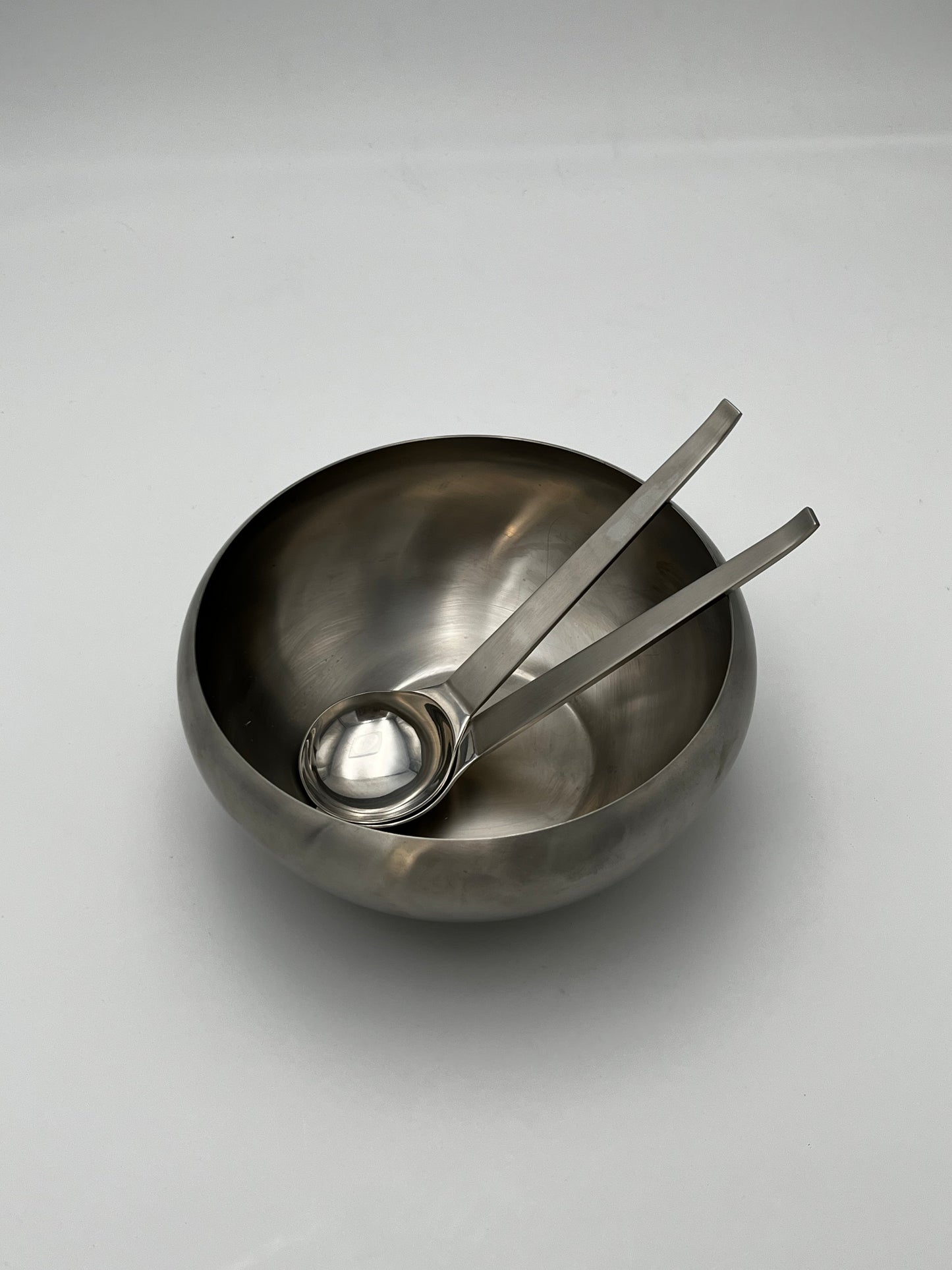 Set Saladier 3 pièces Morinox by Carl Auböck, Italy, 50s
