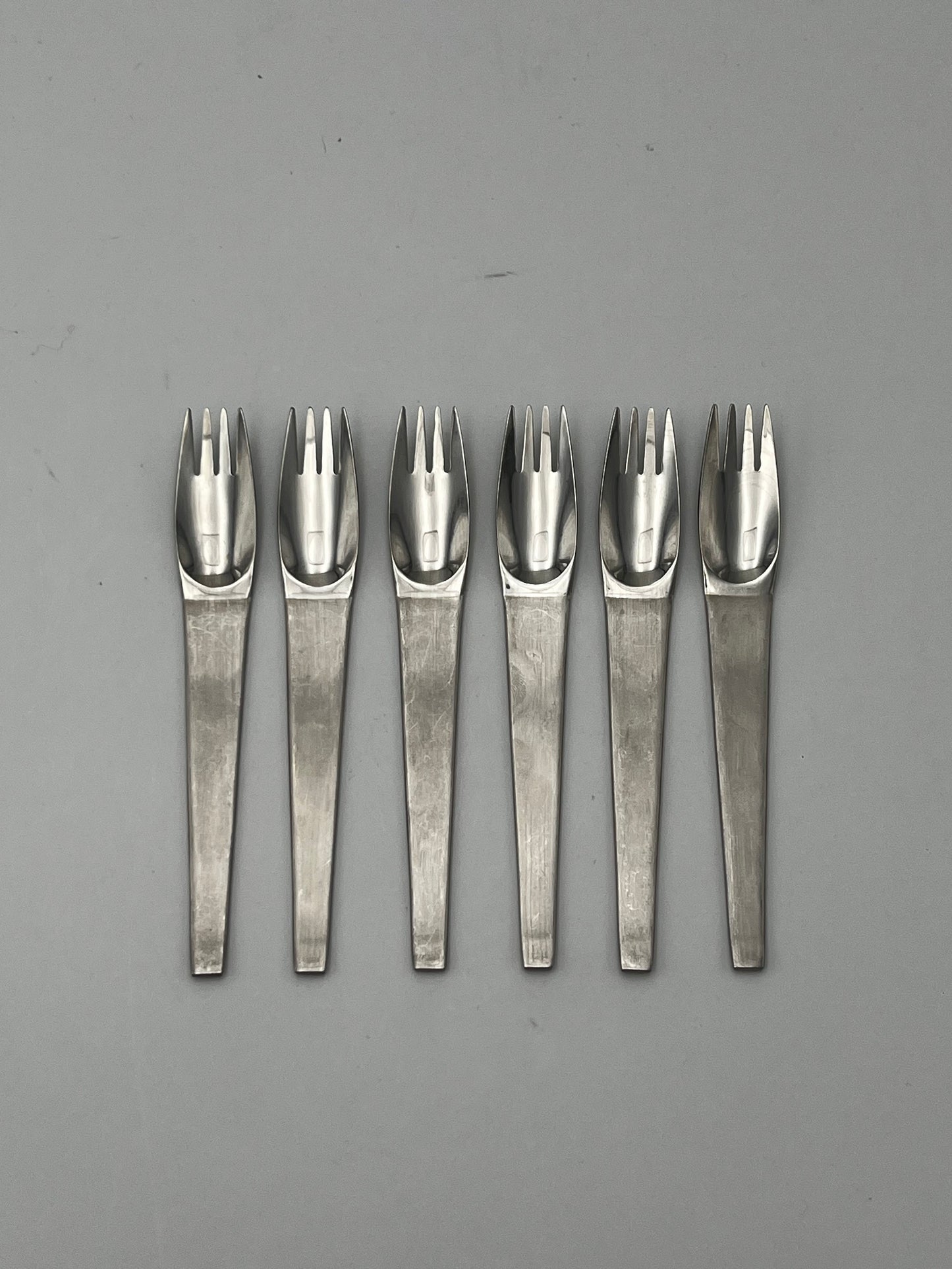 Set Couverts à Tarte Morinox, Carl Aubock, Italie, 50s