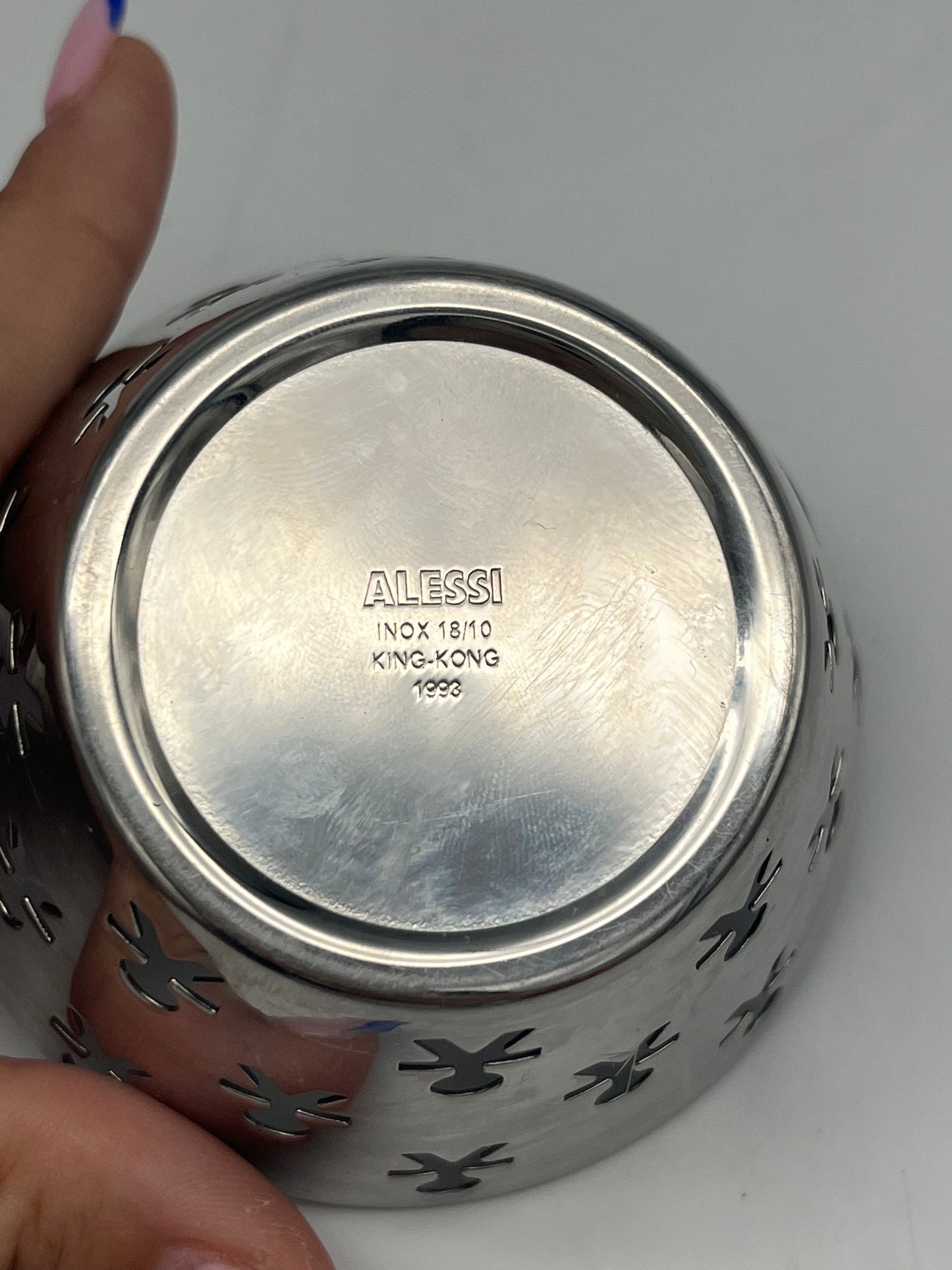 Panière Girotondo miniature de collection, S. Giovannoni et G. Venturini, Alessi