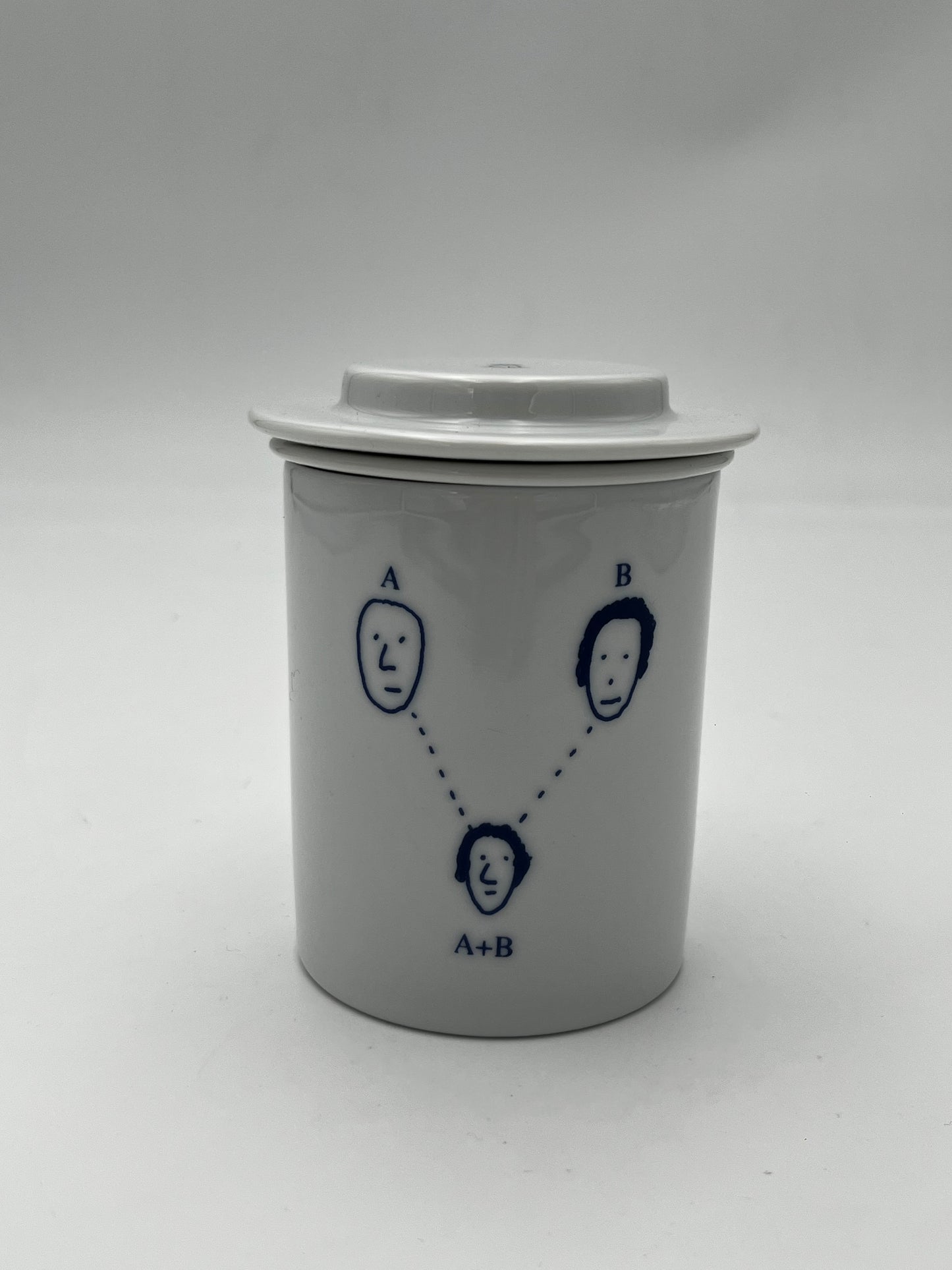 Mug et filtre thé Genetic Tales Alessi, Andréa Branzi, 1998