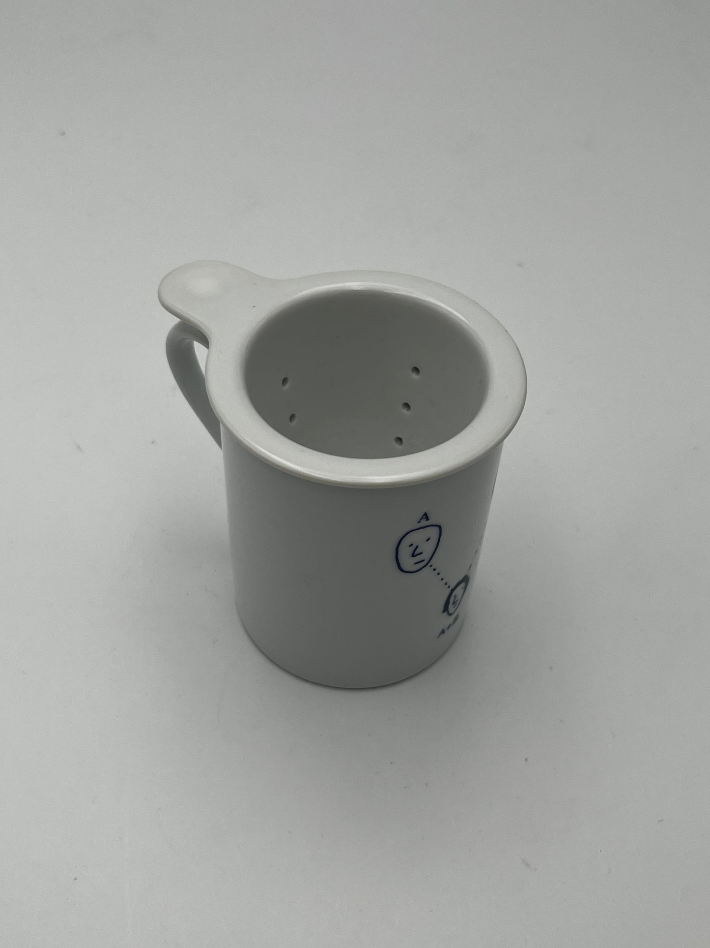 Mug et filtre thé Genetic Tales Alessi, Andréa Branzi, 1998