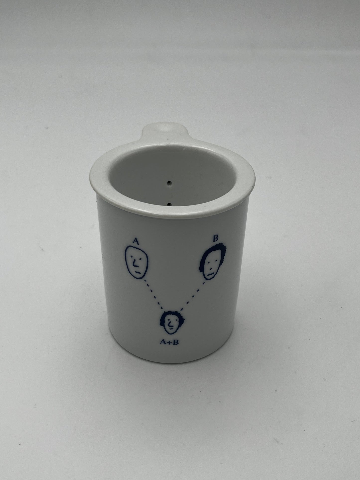 Mug et filtre thé Genetic Tales Alessi, Andréa Branzi, 1998