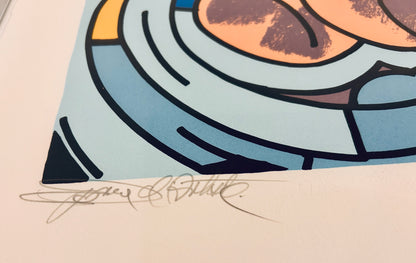 Sérigraphie ERRO, Avoir un moyen, 1996